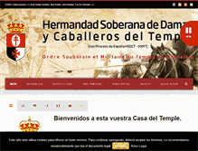 Tablet Screenshot of hermandadtemple.org